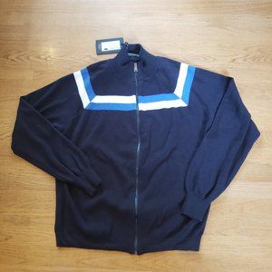 Crossley Zip Up Sweater - Made in Italy - Excellent Condition - Never Worn